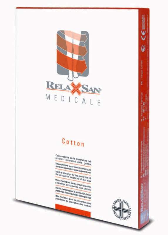 картинка RMCT1 Чулки компрессионные RELAXSAN Medicale Cotton от РУП Медтехника