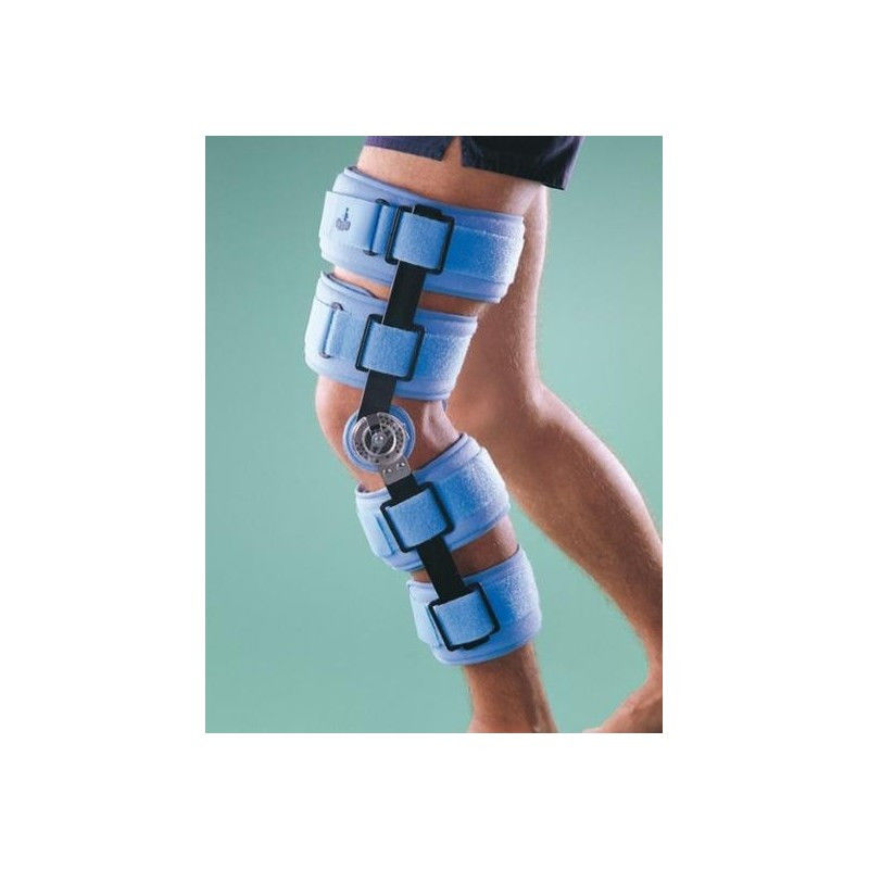 картинка 4139 Ортопедический коленный ортез с боковыми шарнирами Регулируемая фиксация от РУП Медтехника
