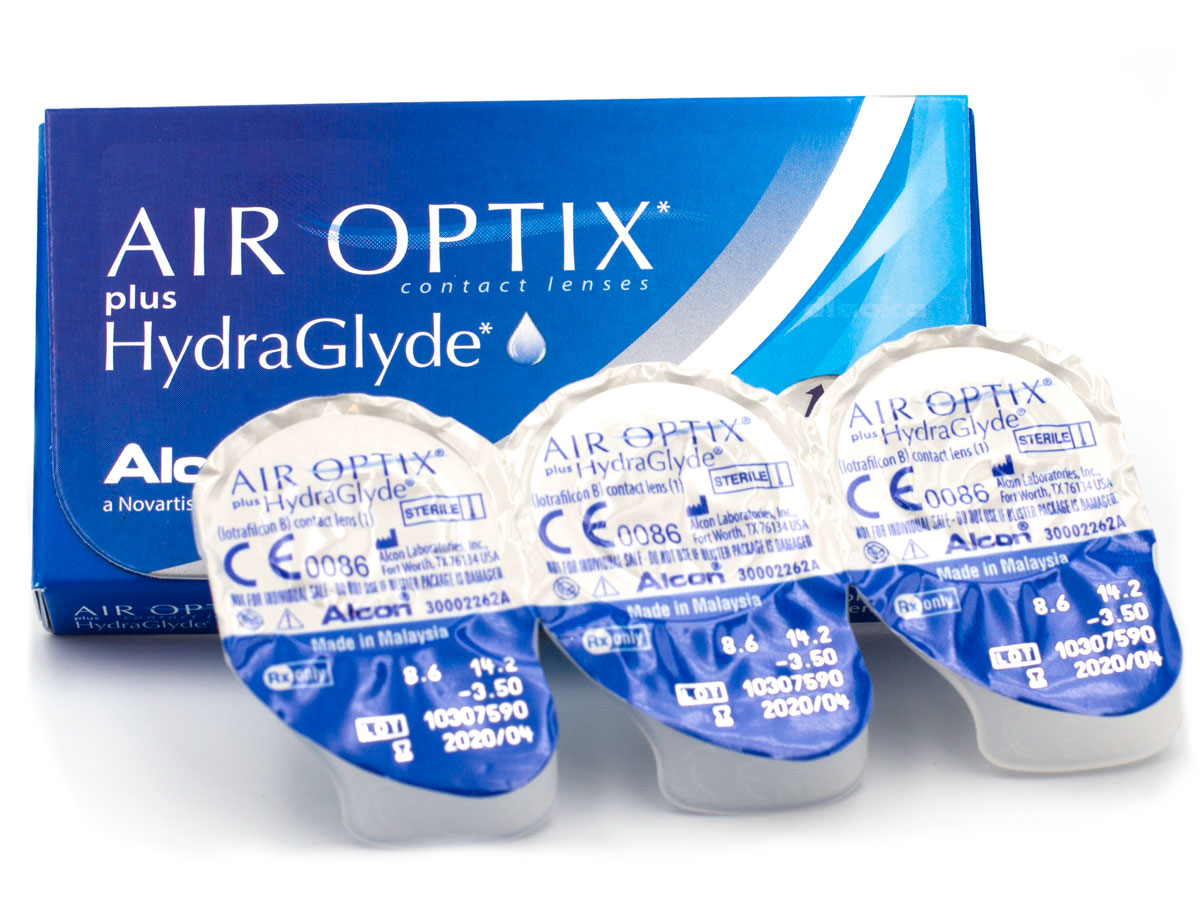 картинка AIR Optix plus HydraGlyde от РУП Медтехника
