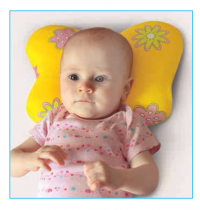 Подушка ортопедическая для новорожденных