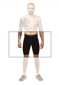 Шорты эластичные спортивные