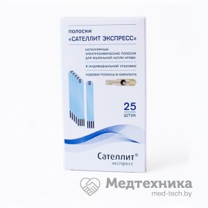 Тест-полоски Сателлит Эскпресс 25 шт