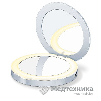 Косметическое зеркало с подсветкой и внешним аккумулятором Beurer BS 39