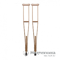 Костыли опорные деревянные для взрослых 743