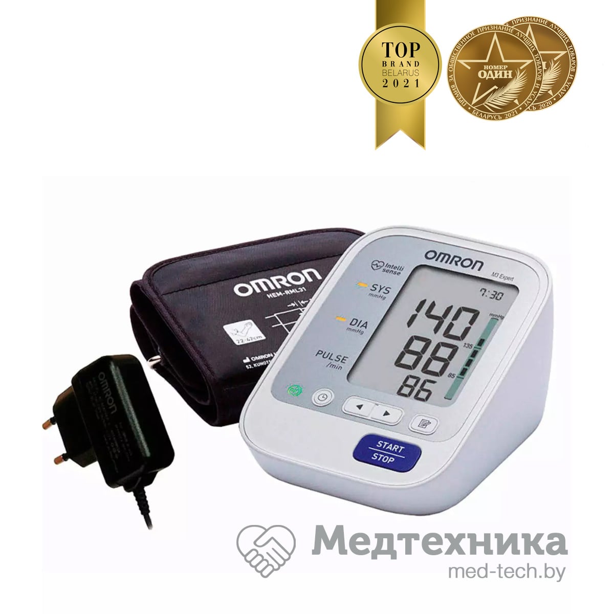 Тонометр M3 Expert (HEM-7132-ALRU) — изображение 2