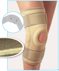 Бандаж фиксирующий коленный с шарнирами