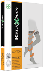 Чулки компрессионные RELAXSAN COTTON