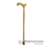 Трость деревянная с деревянной ручкой Конус