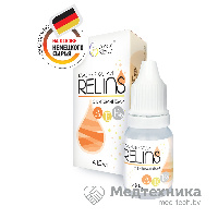 Капли для глаз Relins с комплексом витаминов А-Е-В6