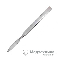 Скальпель остроконечный средний 150х40 мм 08.0011.07