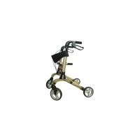 Ходунки-роляторы с ручным тормозом, стальные, четырёхколёсные