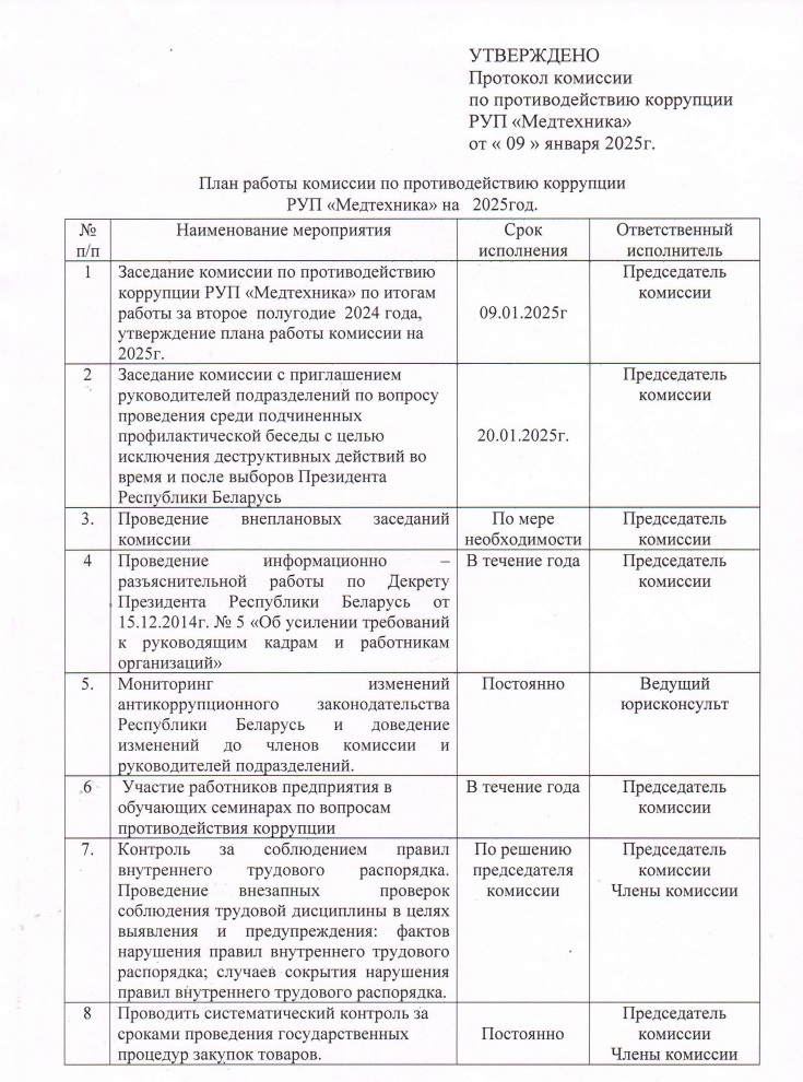 2025 Информация по комиссии